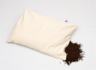 Organic Buckwheat Husk Pillow ,child size 21" x 13" (53cm x 33cm)