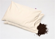 Set of Two Organic Buckwheat Husk Pillows,  X Large Size 30" x 20" (76 cm x 50cm)